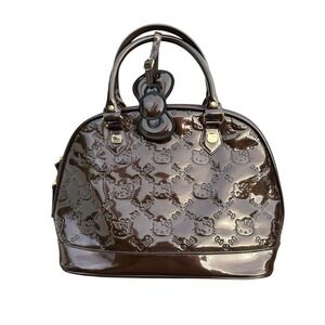 Loungefly Hello Kitty‎ Dome Bag Embossed Patent Leather Satchel Purse